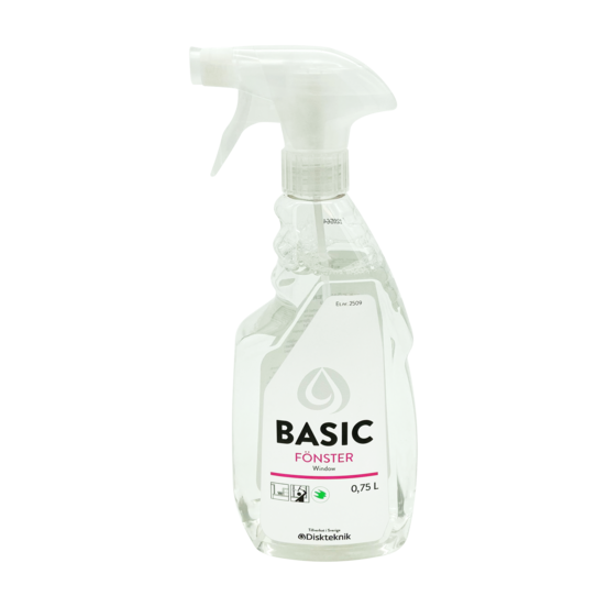 Basic Vindusspray 10x750 ml